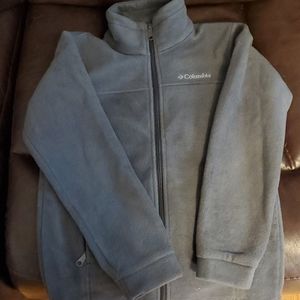 Boys Columbia fleece zip up size medium never worn